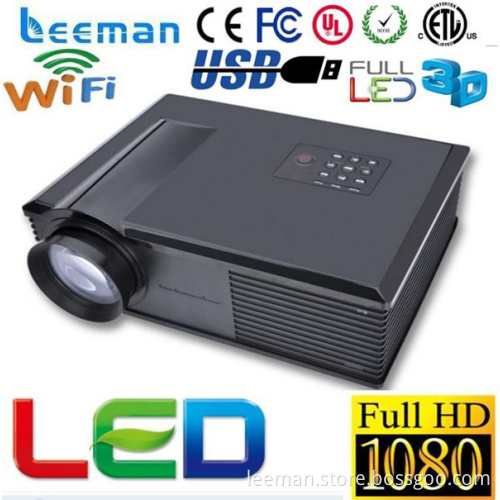 android 4.2 projector all in one Shenzhen Leeman LCD projector